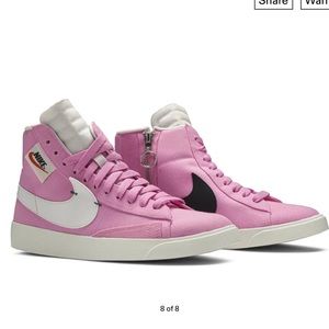 Pink Nike Blazers